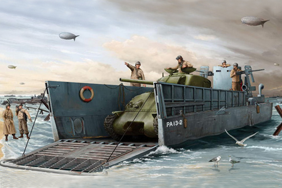 1/35 WWII US Navy LCM (3) Landing Craft - Click Image to Close
