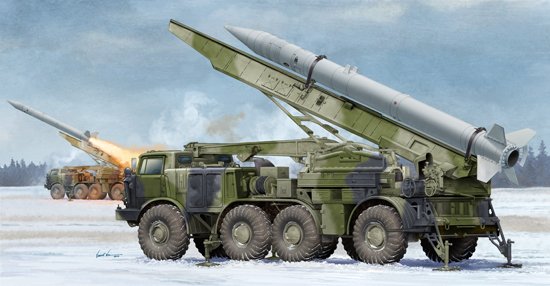 1/35 Russian 9P113 TEL w/9M21 Rocket of 9K52 Luna-M - Click Image to Close