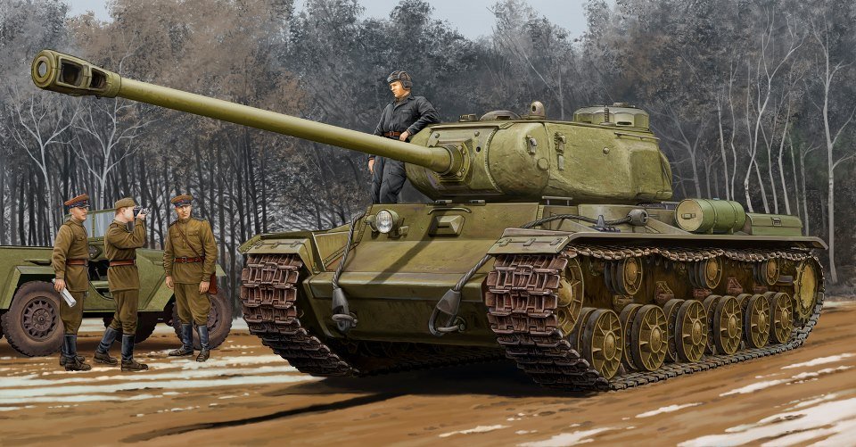 1/35 Soviet KV-122 Heavy Tank - Click Image to Close
