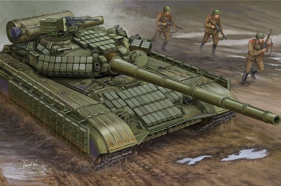 1/35 Soviet T-64AV Mod.1984 - Click Image to Close