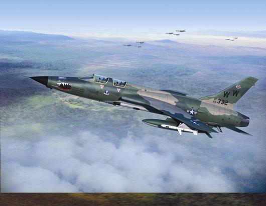 1/72 F-105G Thunderchief - Click Image to Close