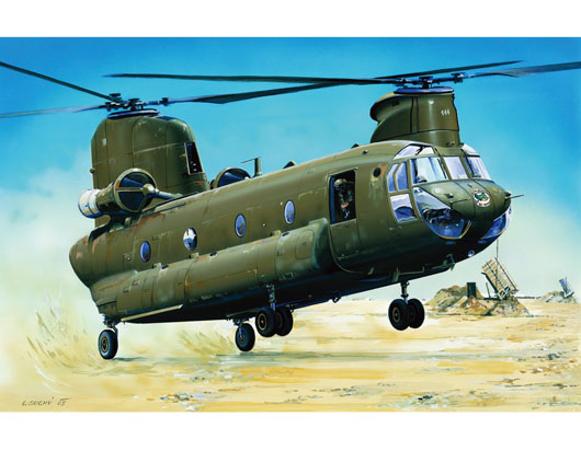 1/72 CH-47D Chinook Helicopter - Click Image to Close