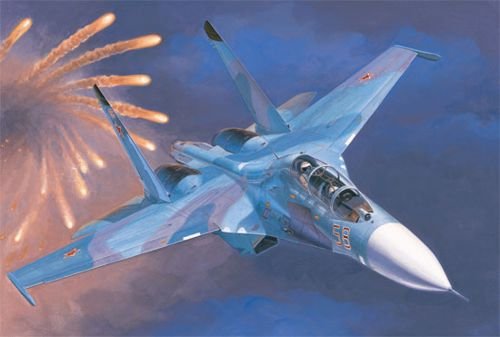 1/72 Russian Su-27UB Flanker-C - Click Image to Close
