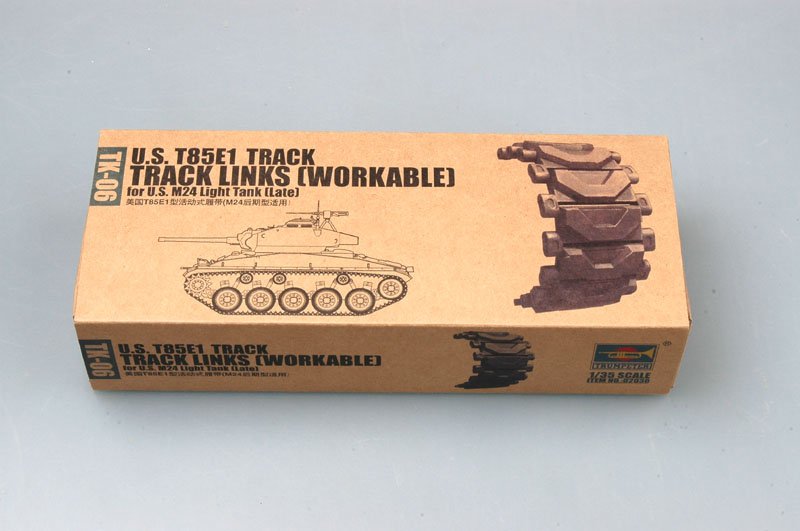 1/35 US M24 Chaffee (Late) T85E1 Workable Track Links - Click Image to Close