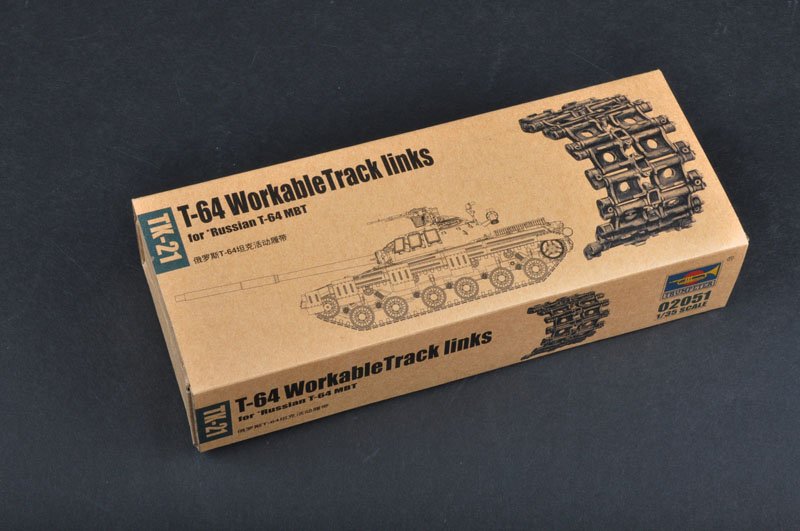 1/35 T-64 MBT Workable Track Links - Click Image to Close