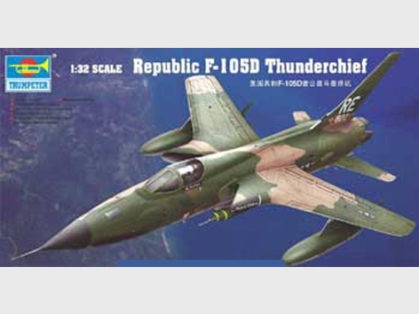 1/32 Republic F-105D Thunderchief - Click Image to Close