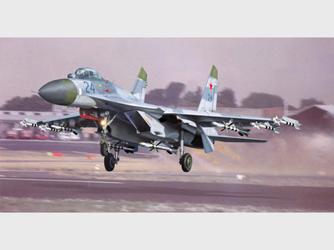 1/32 Su-27 Flanker-B - Click Image to Close