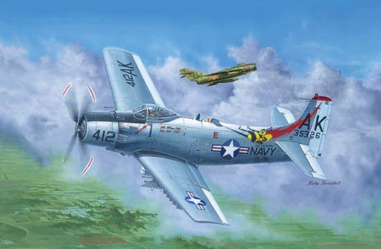 1/32 A-1H AD-6 Skyraider - Click Image to Close