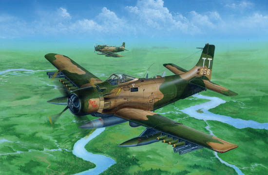 1/32 A-1J (AD-7) Skyraider - Click Image to Close
