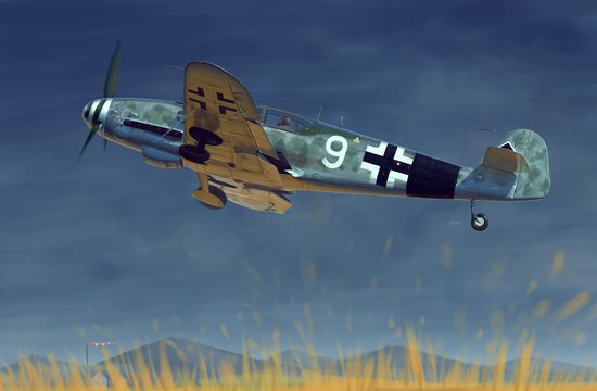 1/32 Messerschmitt Bf109G-10 - Click Image to Close