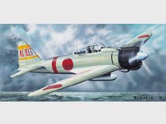 1/24 Mitsubishi A6M2b Zero Fighter Model 21 - Click Image to Close