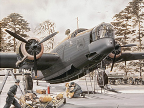 1/48 Vickers Wellington Mk.IC - Click Image to Close