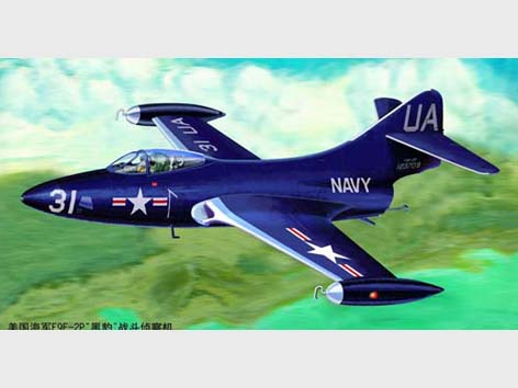 1/48 US Navy F9F-2P Panther - Click Image to Close