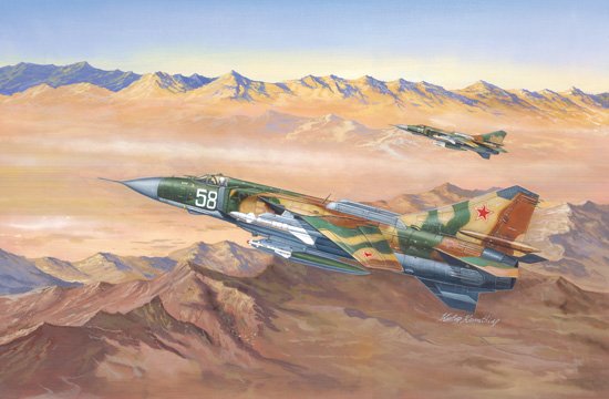 1/48 Russian MiG-23MLD Flogger-K - Click Image to Close