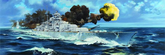 1/200 German Bismarck Battleship - Click Image to Close