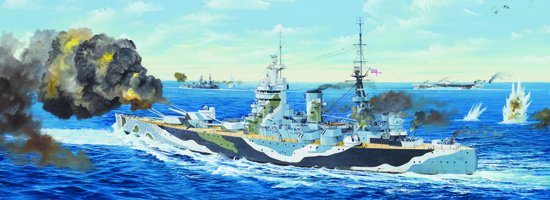 1/200 HMS Rodney, Nelson Class Battleship - Click Image to Close