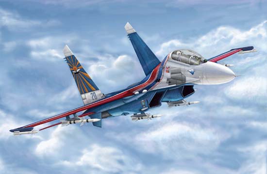 1/144 Russian Su-27UB Flanker-C - Click Image to Close