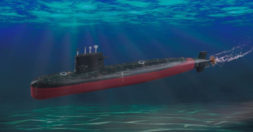 1/350 PLAN Type 039G Song Class Submarine - Click Image to Close