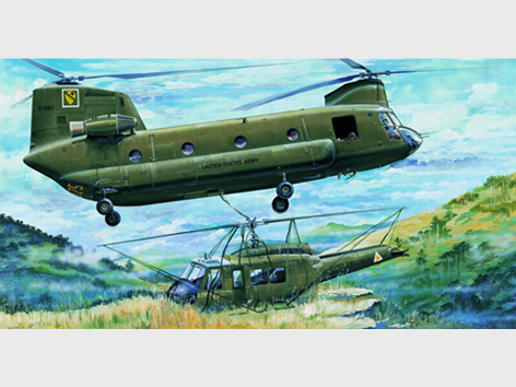 1/35 CH-47A Chinook Helicopter - Click Image to Close
