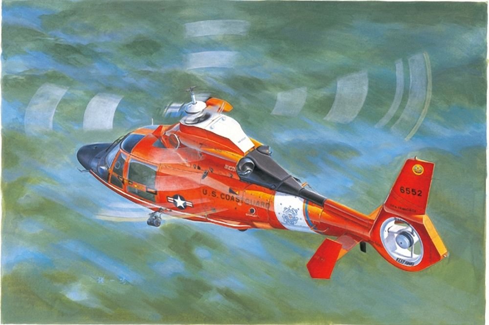 1/35 US Coast Guard HH-65C Dolphin Helicopter - Click Image to Close