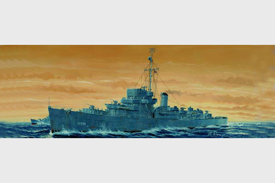 1/350 USS Destroyer DE-635 England - Click Image to Close