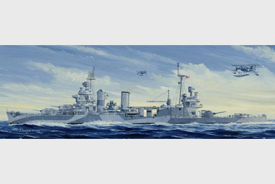 1/350 USS Heavy Cruiser CA-38 San Francisco 1944 - Click Image to Close