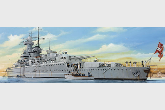 1/350 German Pocket Battleship Admiral Graf Spee - Click Image to Close