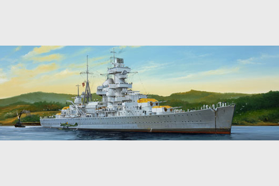 1/350 German Heavy Cruiser Admiral Hipper 1941 - Click Image to Close