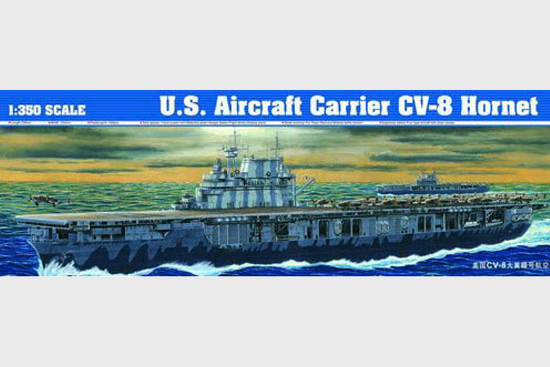 1/350 USS Aircraft Carrier CV-8 Hornet - Click Image to Close