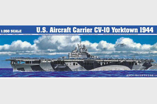 1/350 USS Aircraft Carrier CV-10 Yorktown 1944 - Click Image to Close