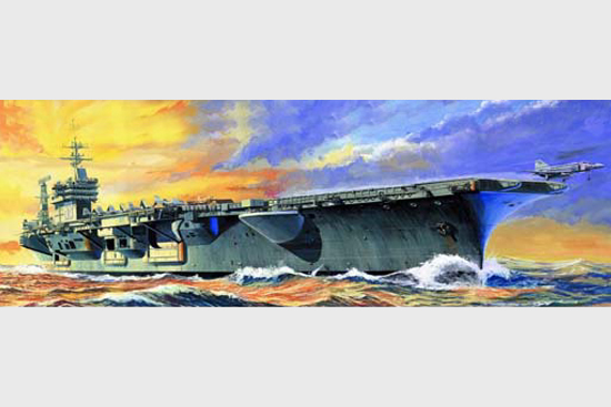 1/700 USS Aircraft Carrier CVN-68 Nimitz - Click Image to Close