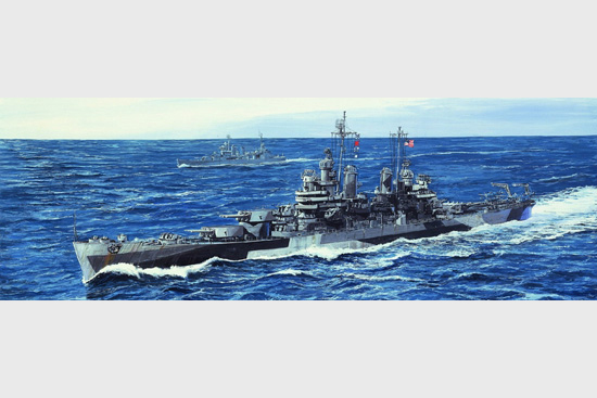 1/700 USS Heavy Cruiser CA-72 Pittsburgh - Click Image to Close