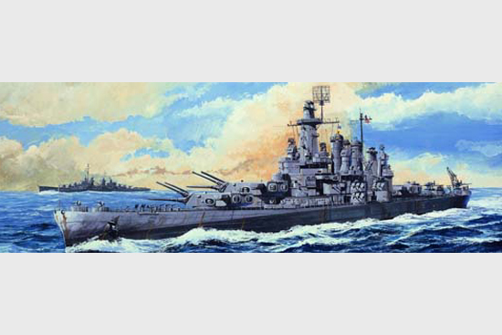 1/700 USS Battleship BB-56 Washington - Click Image to Close