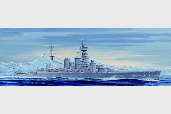 1/700 HMS Battle Cruiser Hood 1931 - Click Image to Close