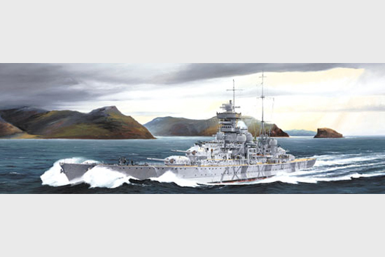 1/700 German Heavy Cruiser Prinz Eugen 1942 - Click Image to Close
