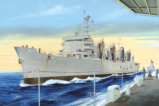 1/700 USS Fast Combat Support Ship AOE-1 Sacramento - Click Image to Close