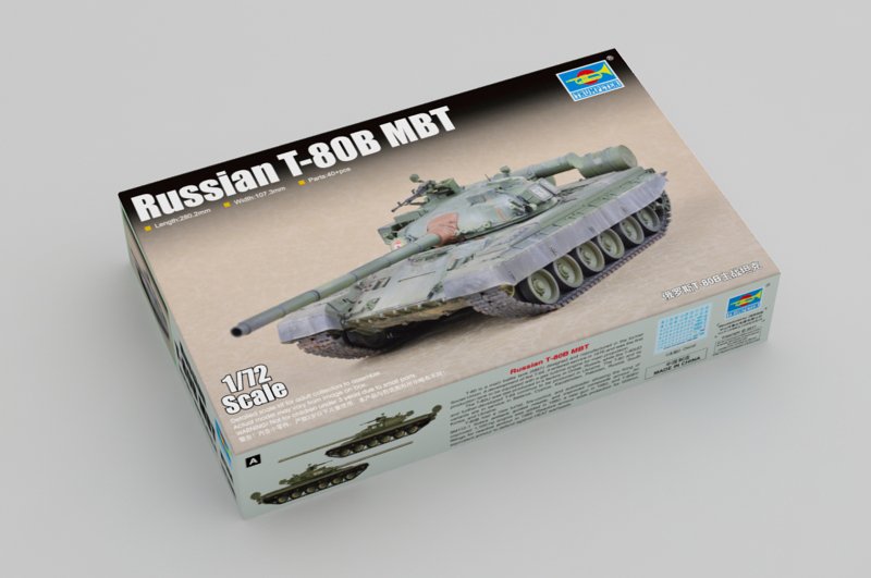 1/72 Russian T-80B MBT - Click Image to Close