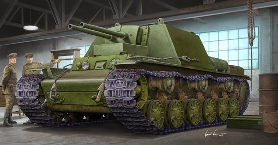 1/35 Soviet KV-7 (Object.227) - Click Image to Close