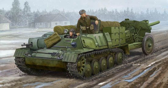 1/35 Soviet AT-P Artillery Tractor - Click Image to Close