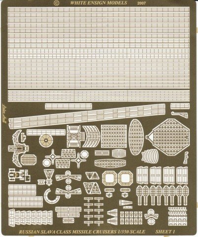 1/350 USSR Slava Class Cruiser Detail Up Parts for Trumpeter - Click Image to Close