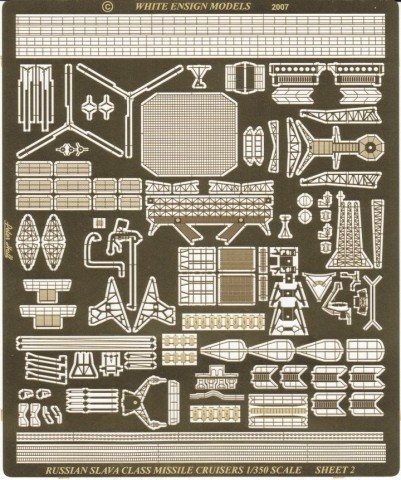 1/350 USSR Slava Class Cruiser Detail Up Parts for Trumpeter - Click Image to Close