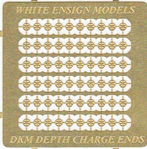 1/350 WWII German Navy Depth Charge End Caps - Click Image to Close