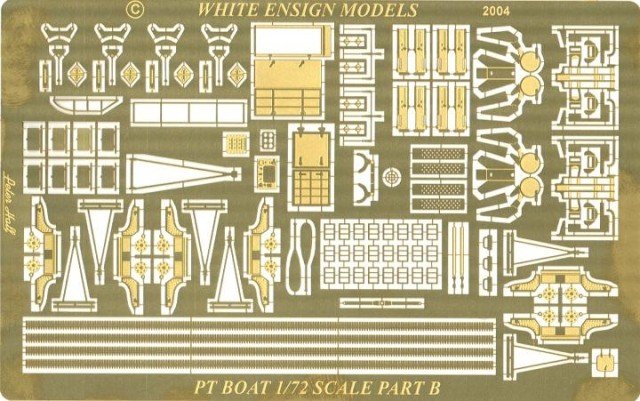 1/72 PT-109 Detail Up Etching Parts for Revell - Click Image to Close