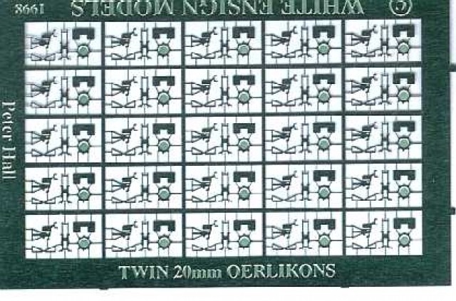 1/700 Twin Manual Oerlikon - Click Image to Close