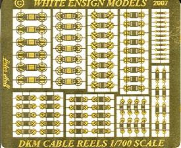1/700 Kriegsmarine Cable Reels - Click Image to Close