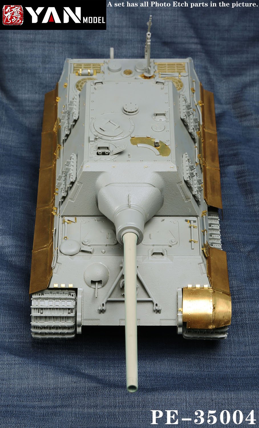 1/35 Sd.Kfz.186 Jagdtiger Detail Up Set for Takom 8001 - Click Image to Close