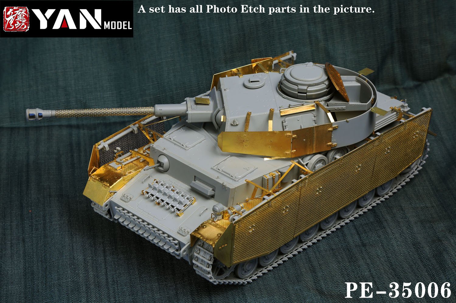 1/35 Pz.Kpfw.IV Ausf.J Detail Up Set for Border Model BT-008 - Click Image to Close