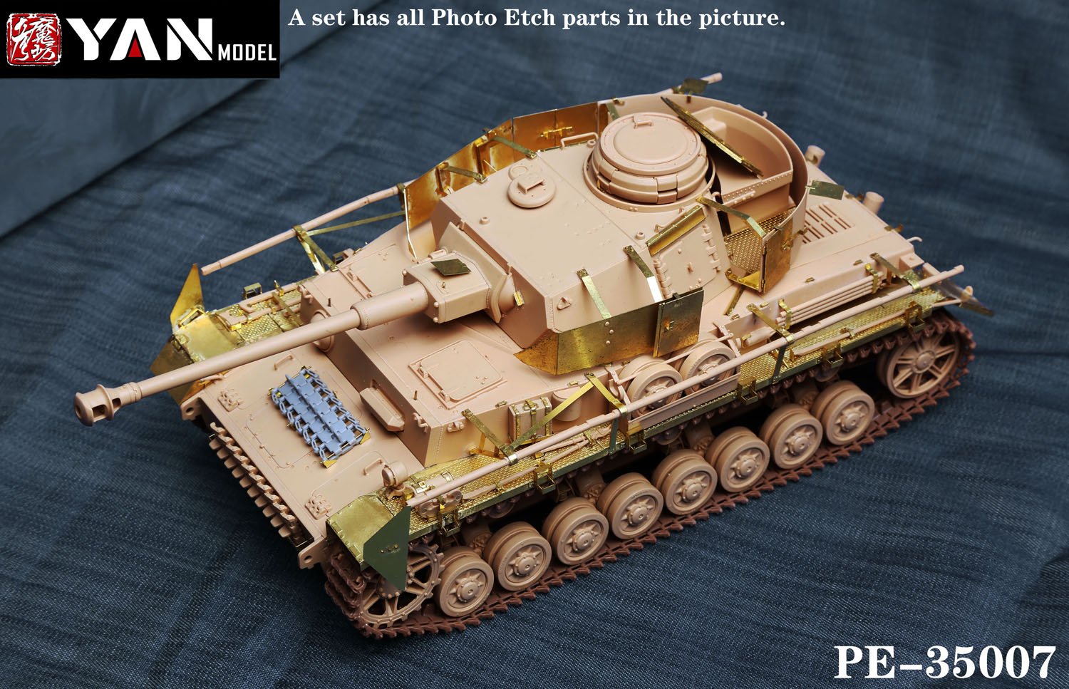 1/35 Pz.Kpfw.IV Ausf.J Detail Up Set for Rye Field Model 5033 - Click Image to Close