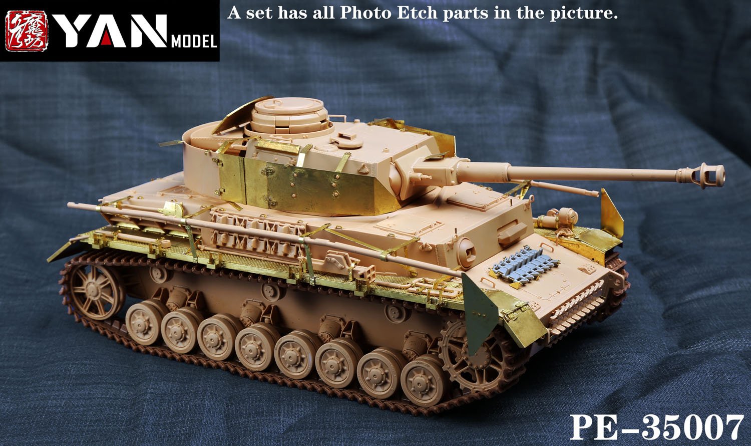 1/35 Pz.Kpfw.IV Ausf.J Detail Up Set for Rye Field Model 5033 - Click Image to Close