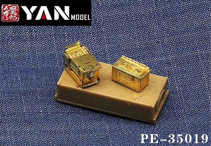 1/35 WWII US M2 Browning Machine Gun Ammo Boxes - Click Image to Close